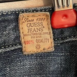 Guess low rise women’s denim jeans, waist 29”